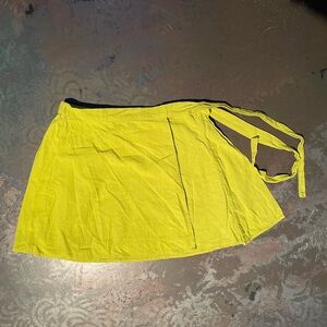 a new day Lime Green Wrap Skirt